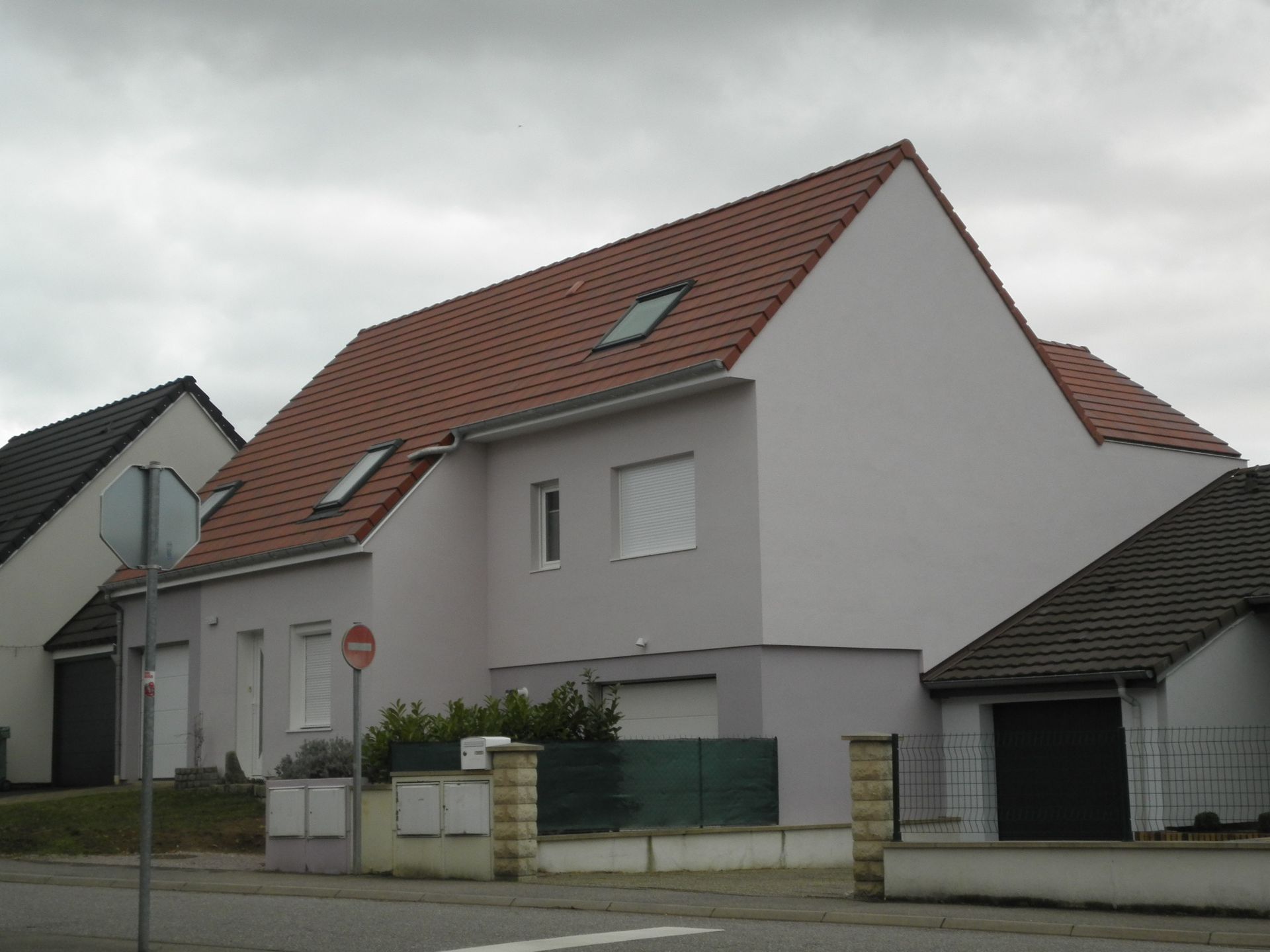 Maison existante à étages