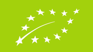 Ein grüner Hintergrund mit weißen Sternen darauf.
