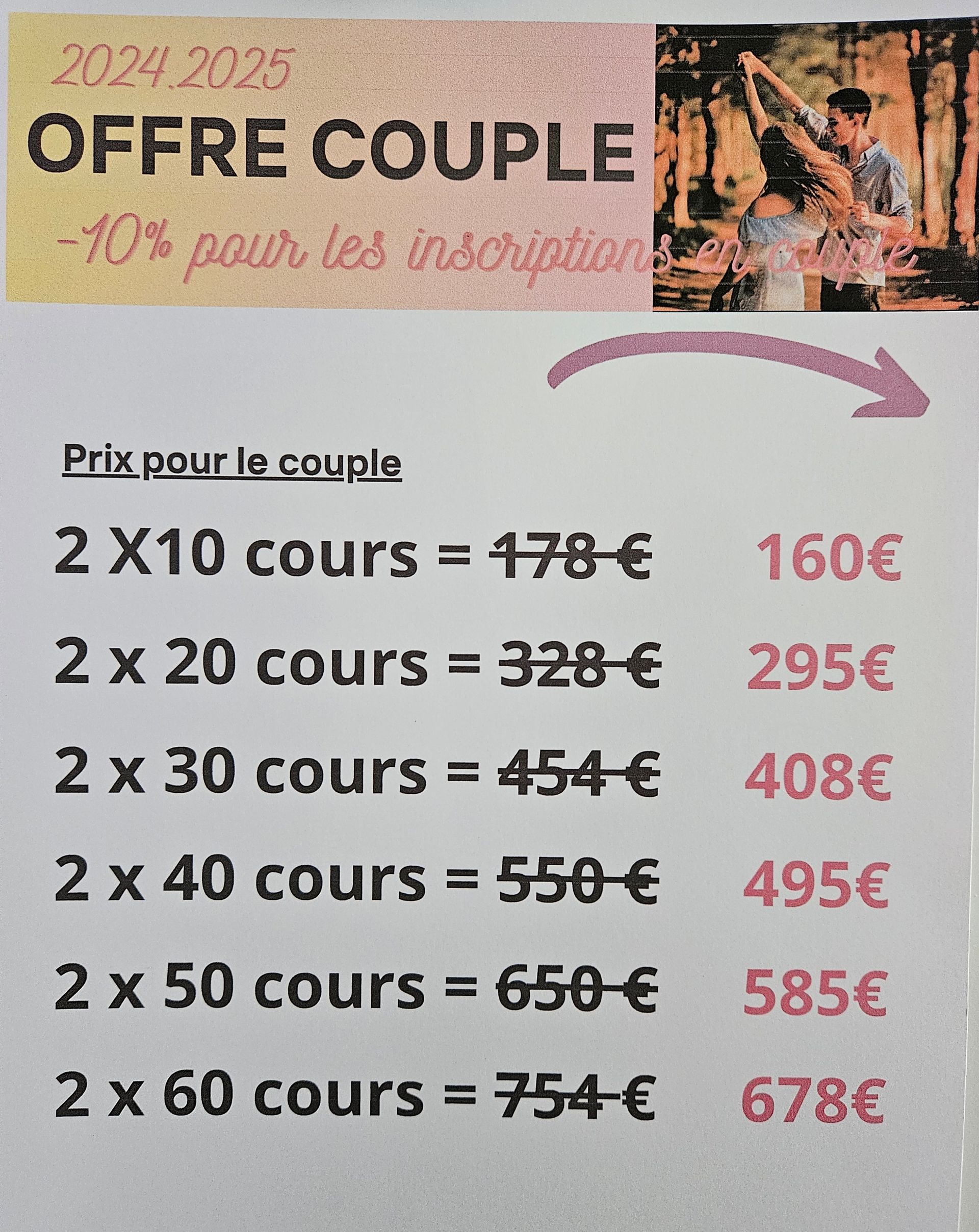Offres couples