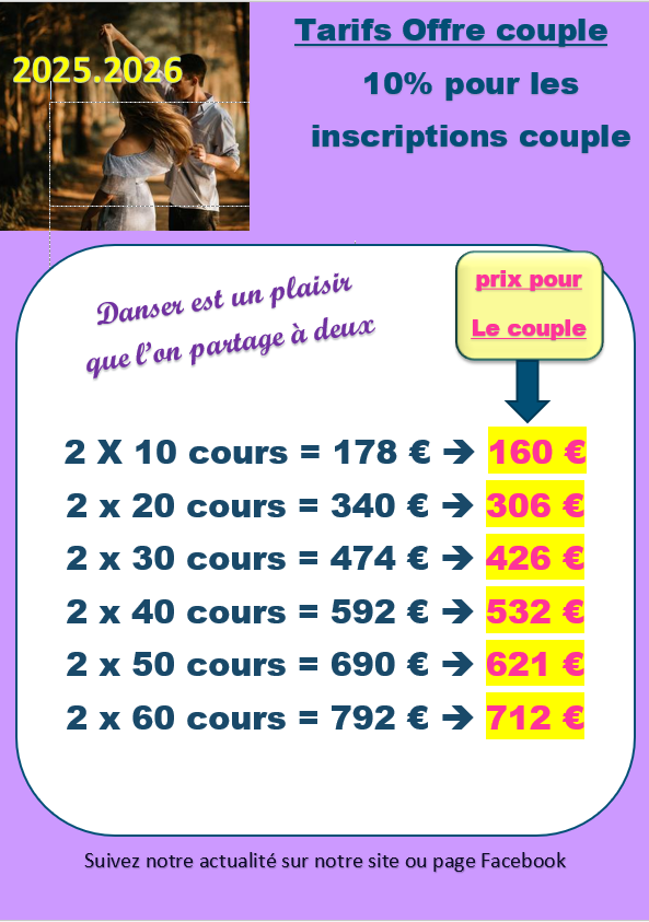 Offres couples