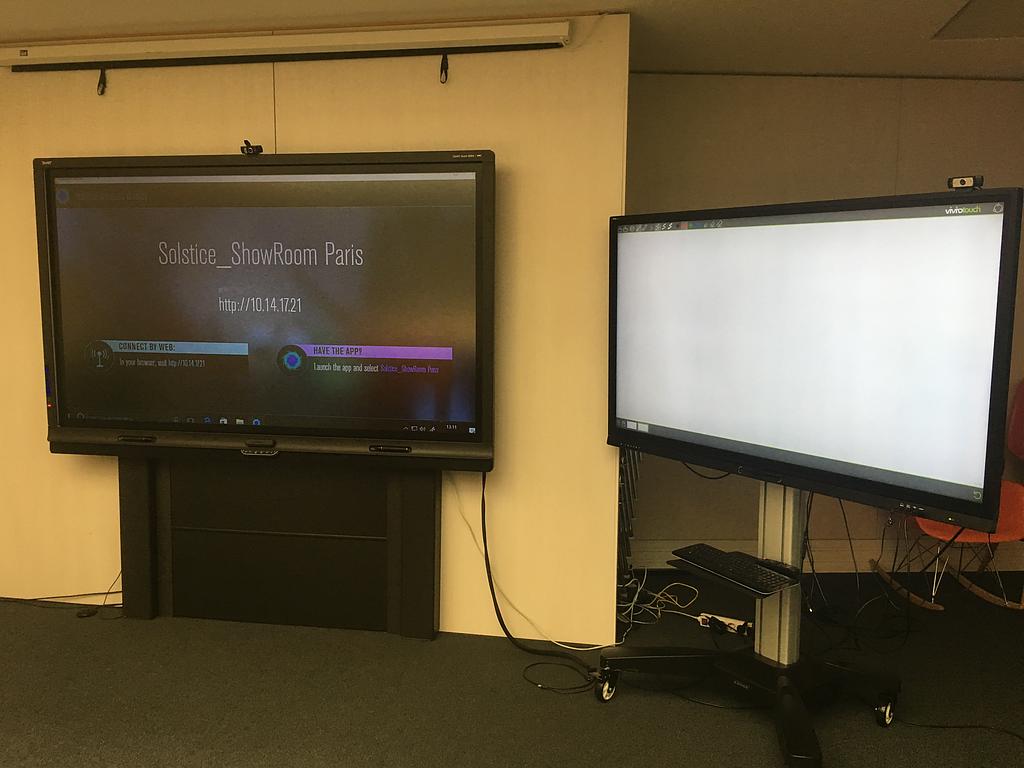 écrans LED interactifs