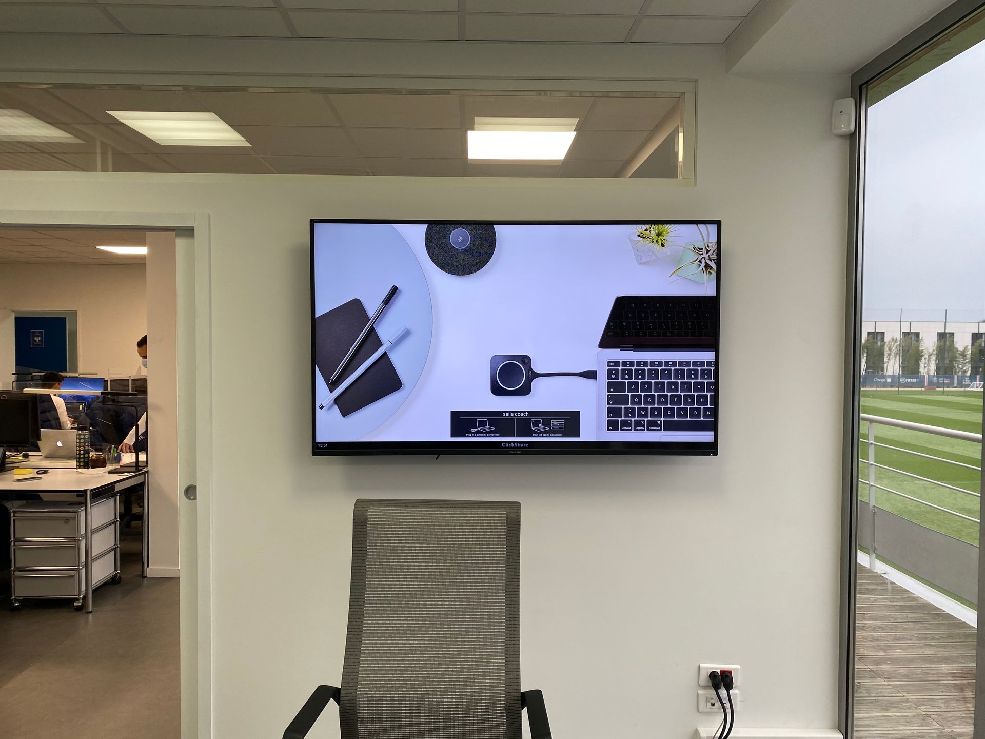 Affichage dynamique avec barco clickshare