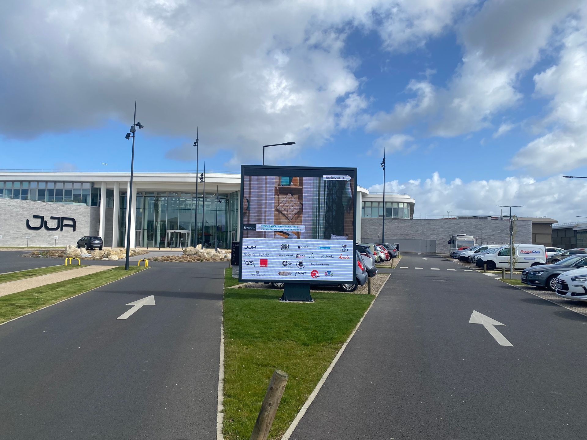 Mur d'image extérieur 