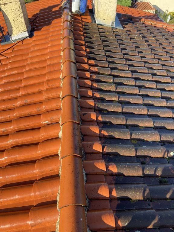 Tuiles en toiture