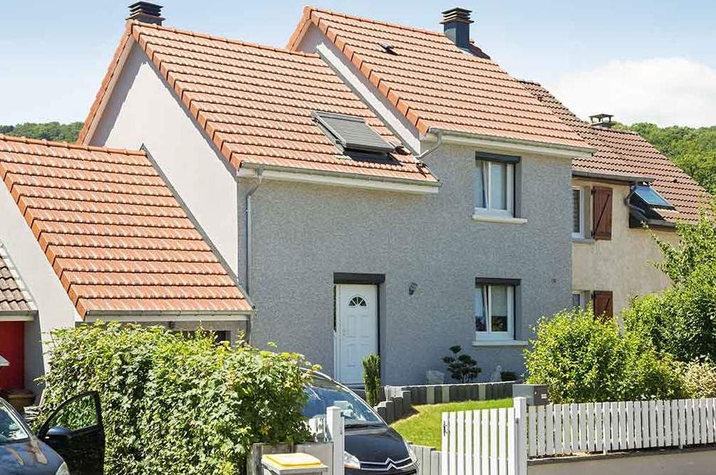 Une façade de maison