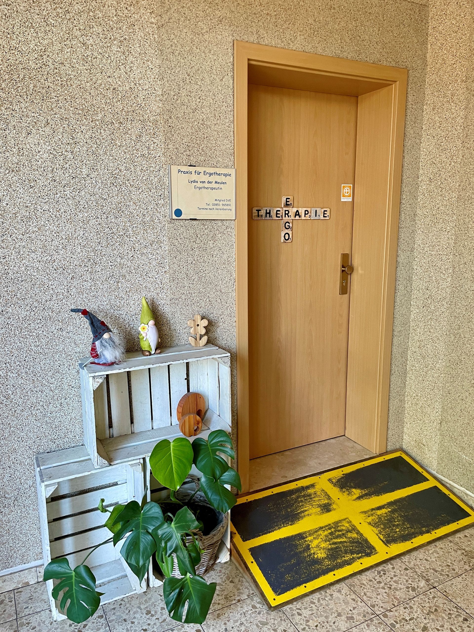 Eingangstür zur Ergotherapie