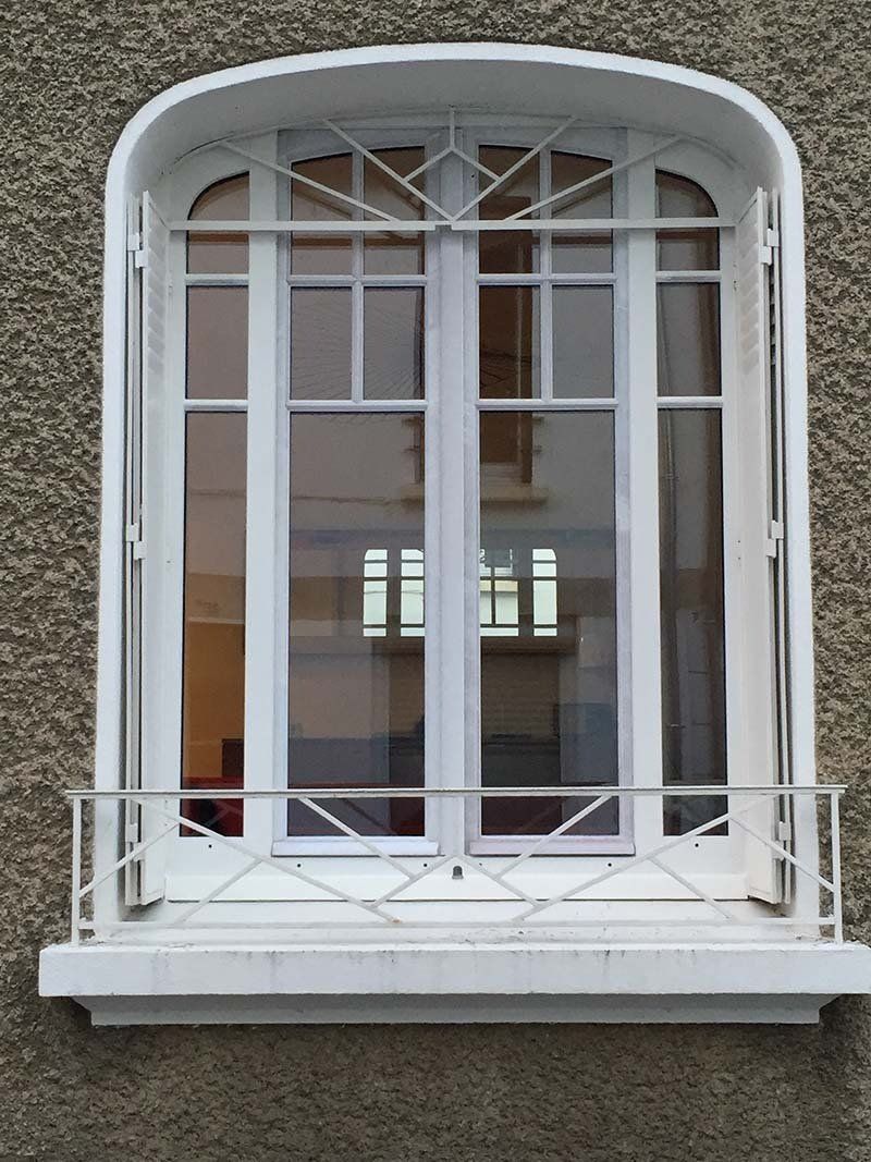 Fenêtre forme arrondie
