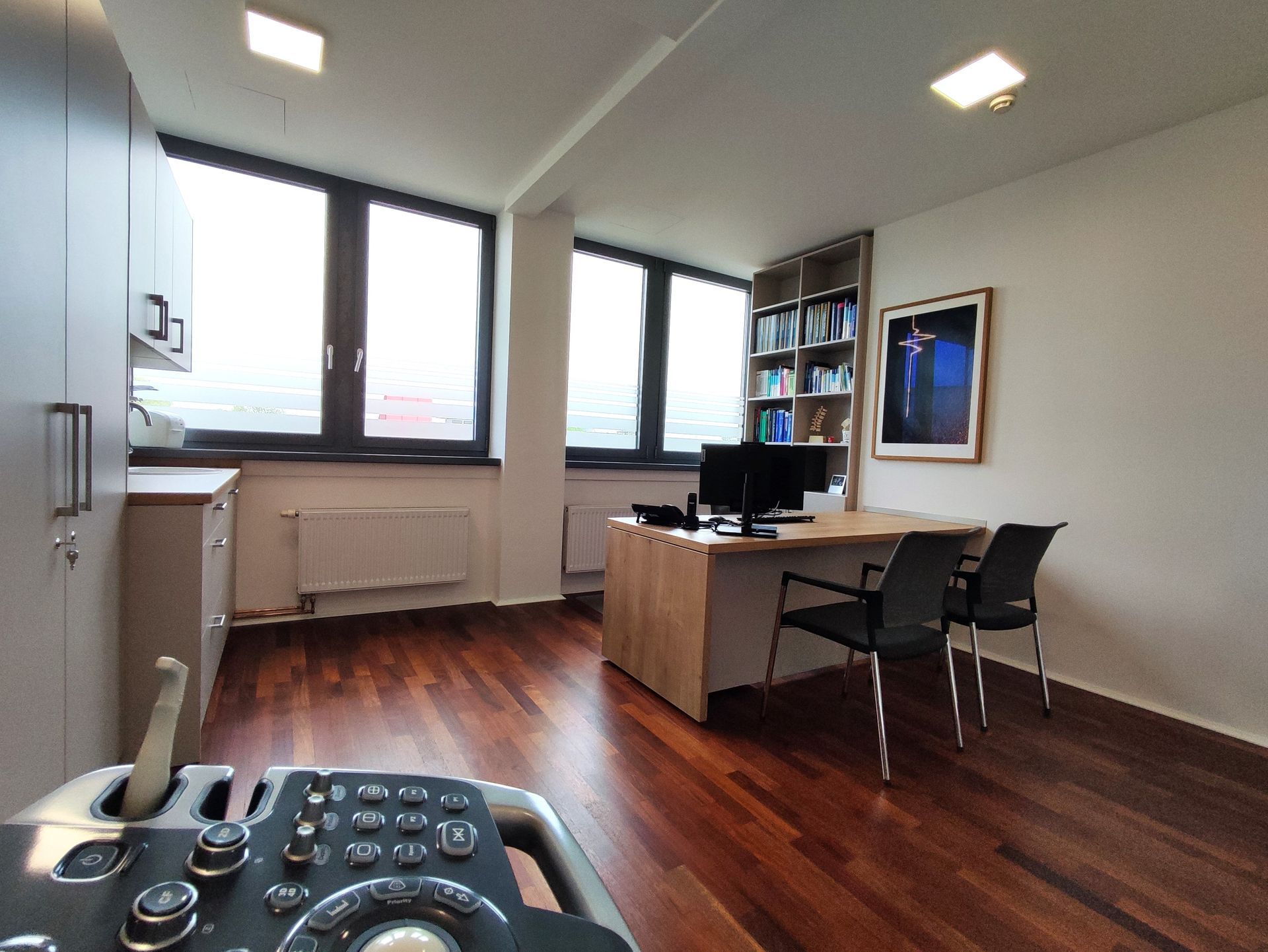 Rheumapraxis Bottrop Behandlungszimmer