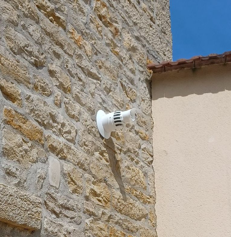 Conduit d'évacuation d'une chaudière à gaz