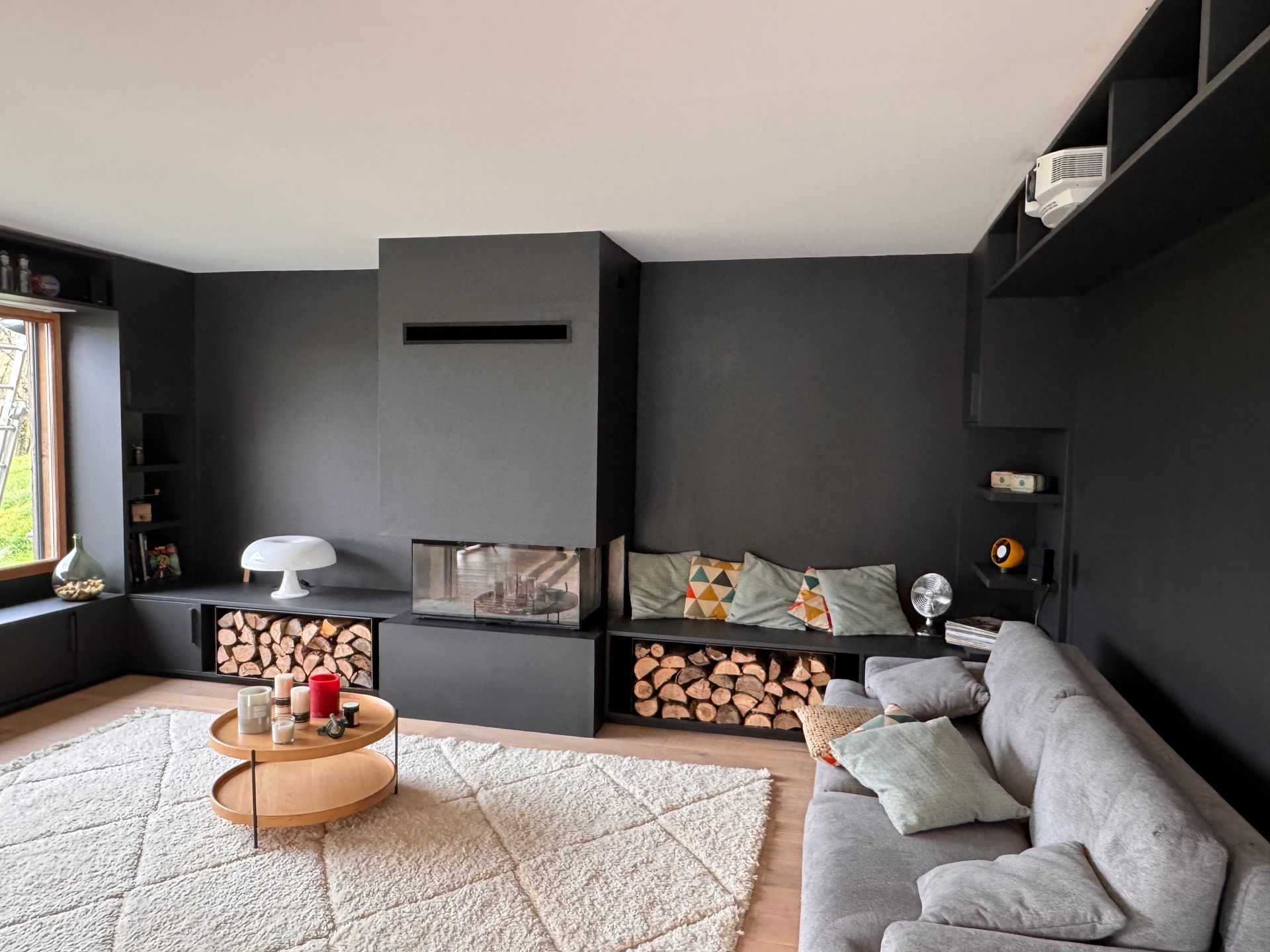 insert de cheminée design