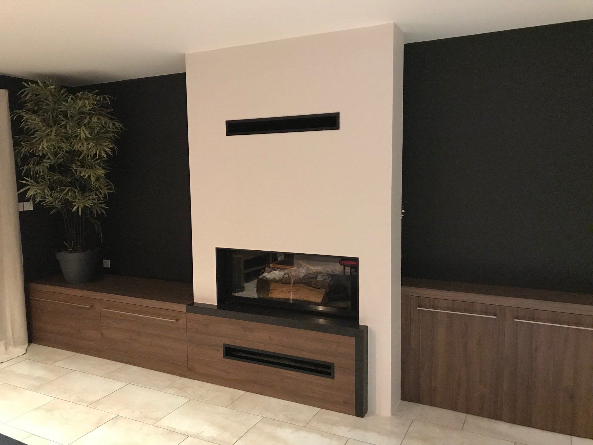 installation d'un foyer fermé