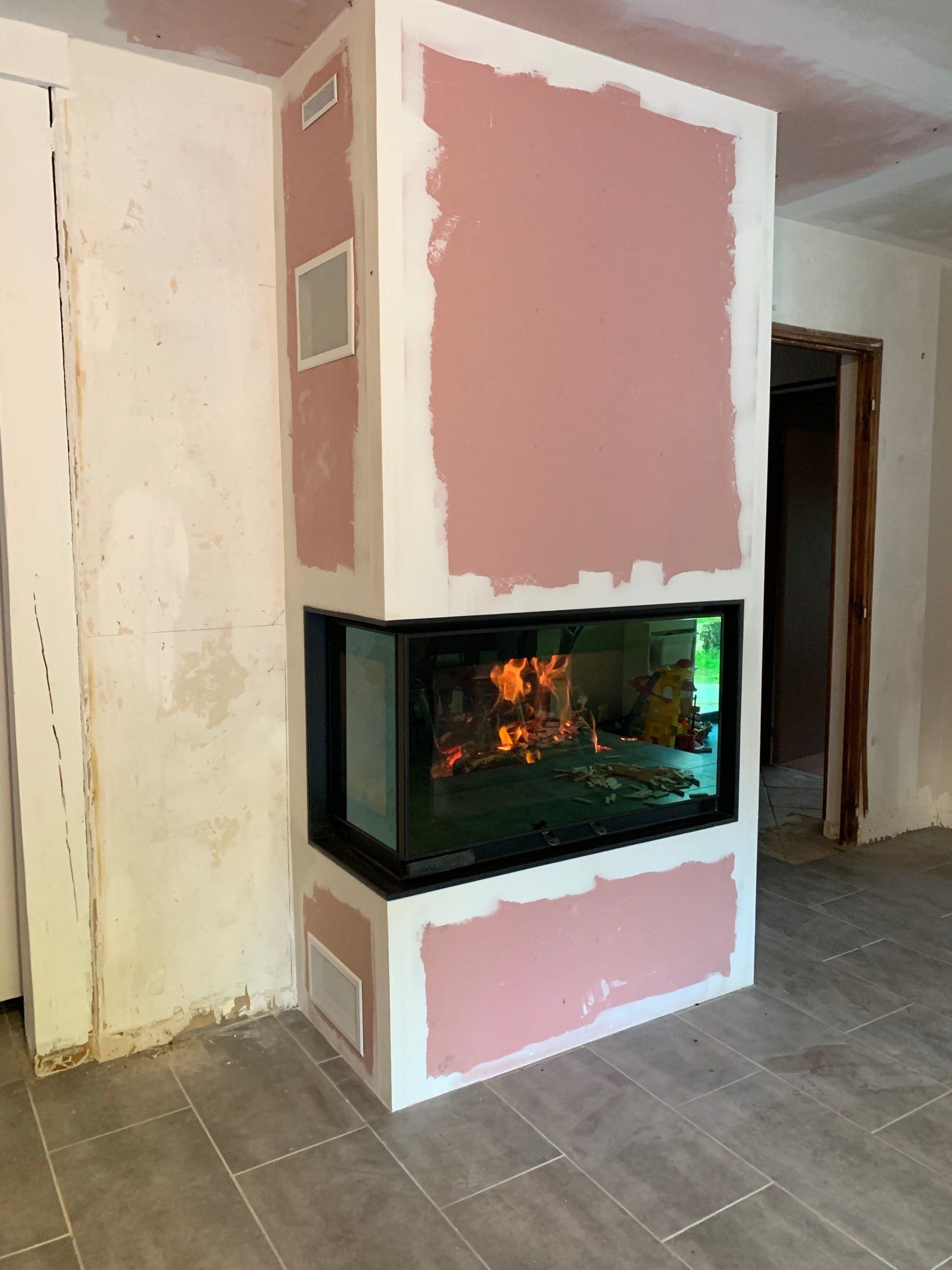 insert de cheminée design