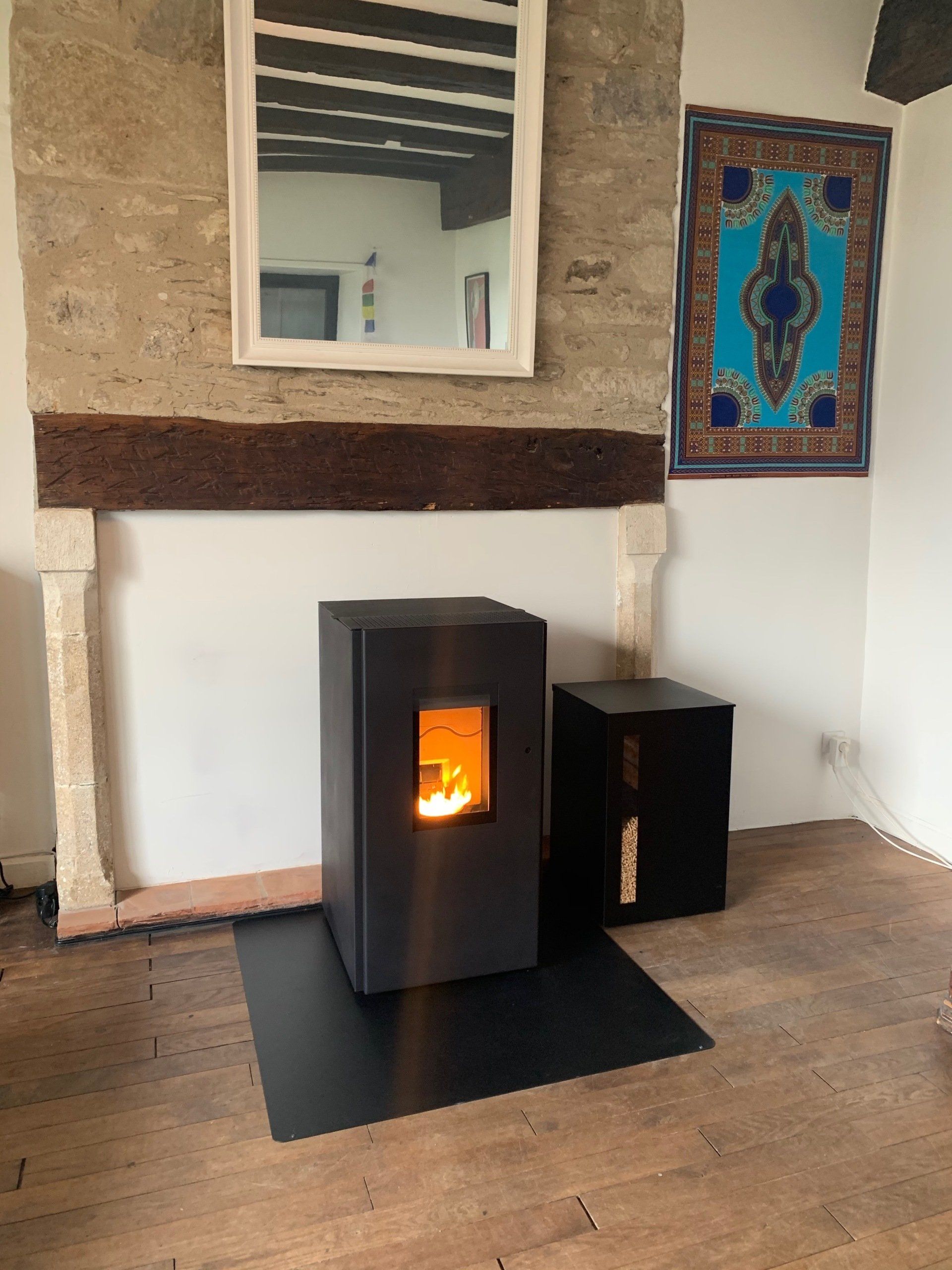 installateur de poêle à granulés