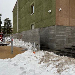 Julkisivujen uudistamisen rakennustyöt