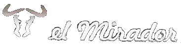 El logo de El Mirador es un toro con cuernos.