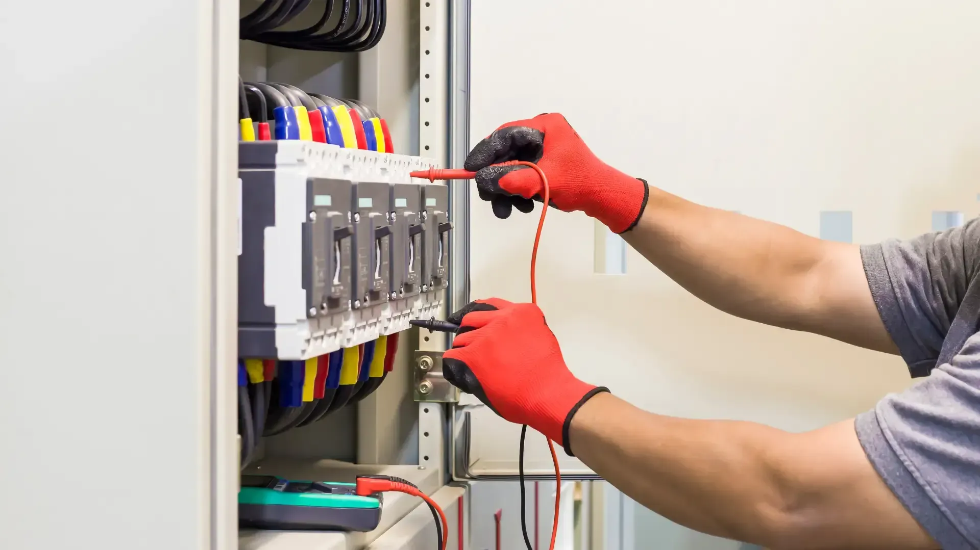 Electrical Install at Open space