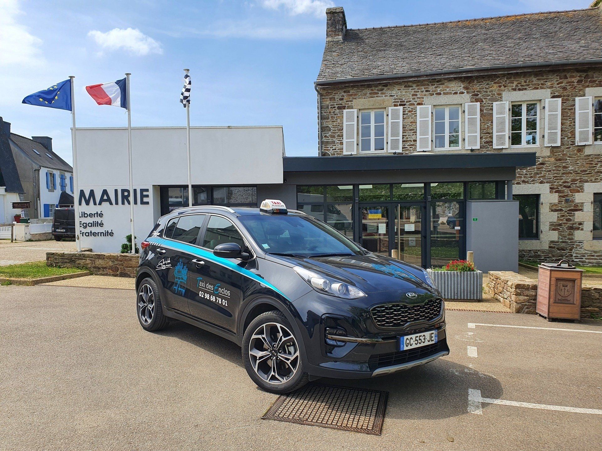 Sportage, taxi Guimiliau