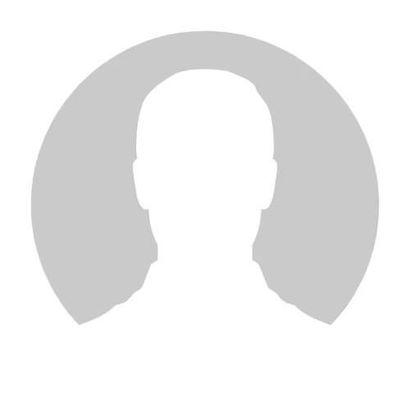 Graue generische Benutzer-Avatar-Silhouette auf hellgrauem Kreishintergrund
