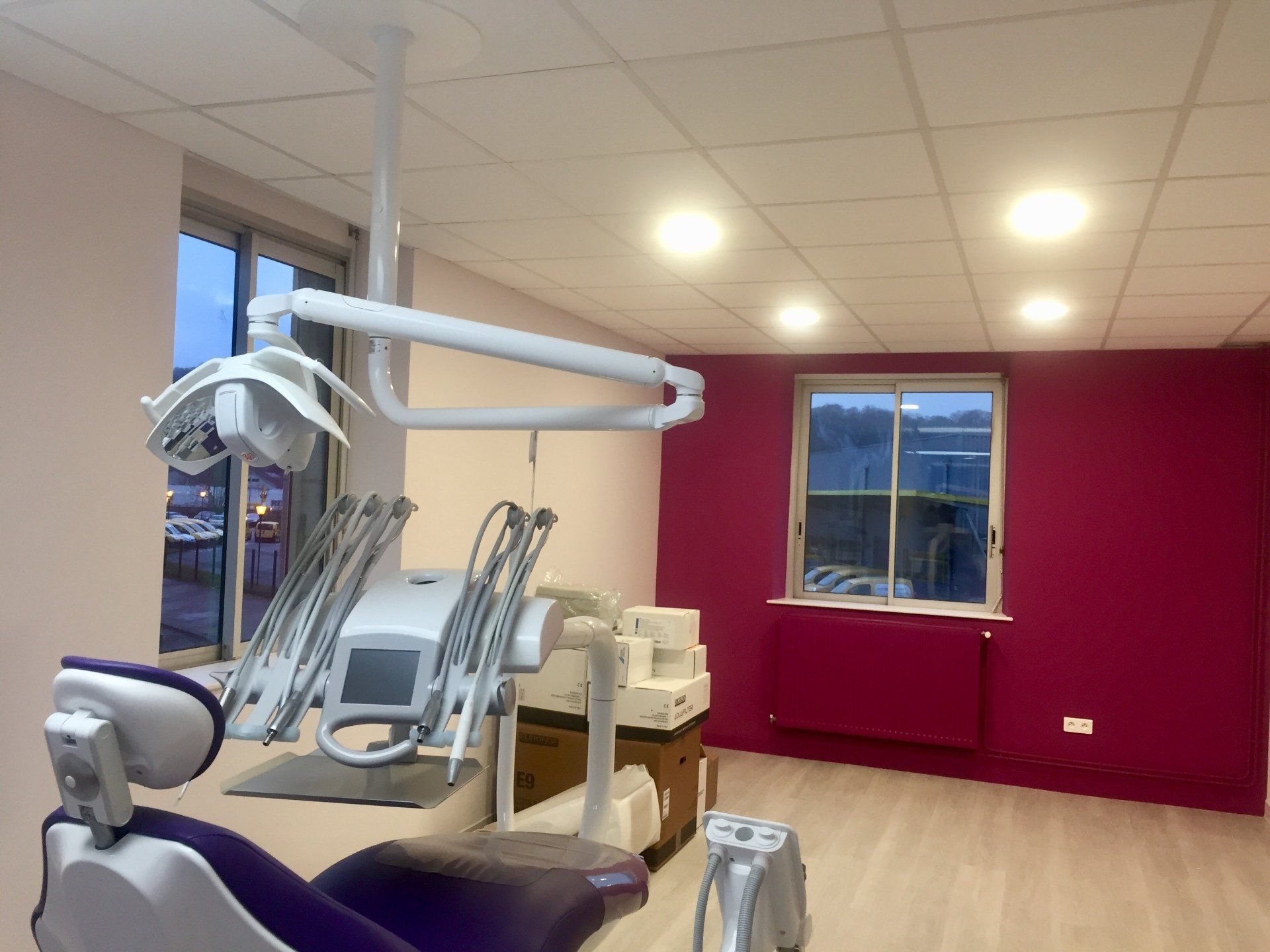 Travaux d'électricité pour cabinet médical