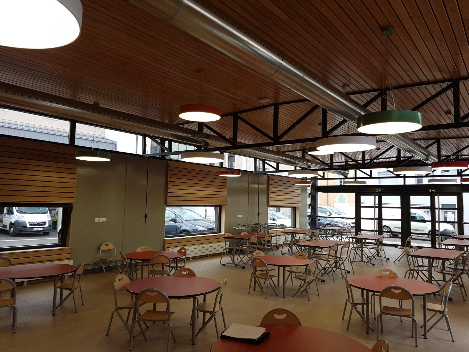 Installation électrique pour restaurant scolaire