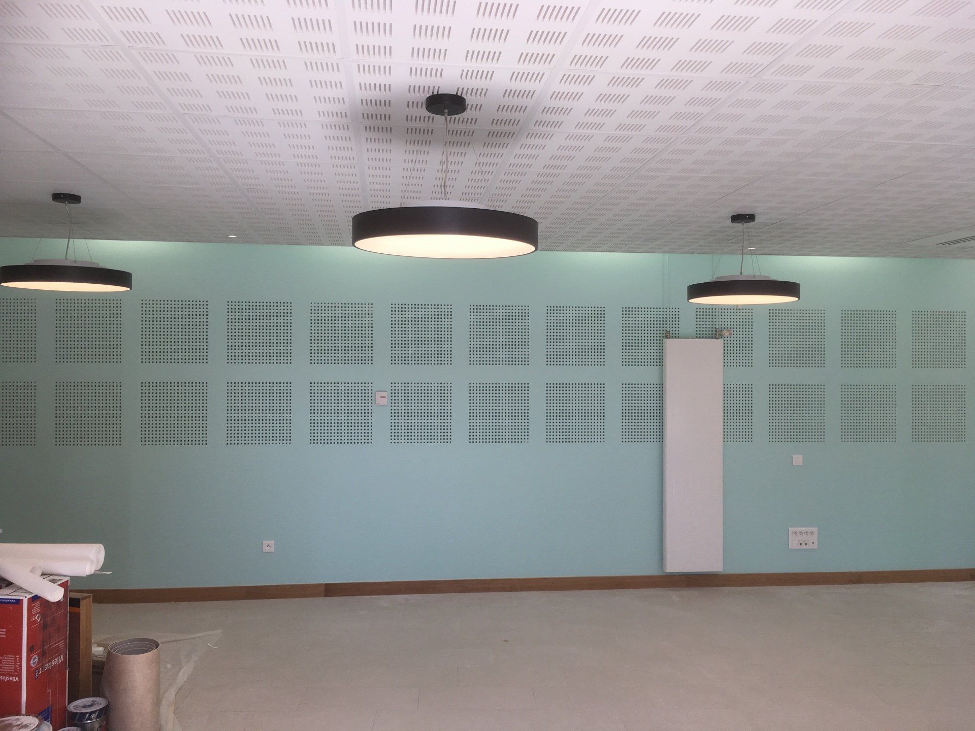 Pose d'éclairage intérieur