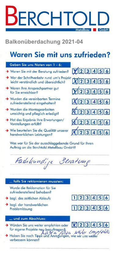 Berchtold Metallbau GmbH