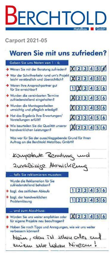 Berchtold Metallbau GmbH