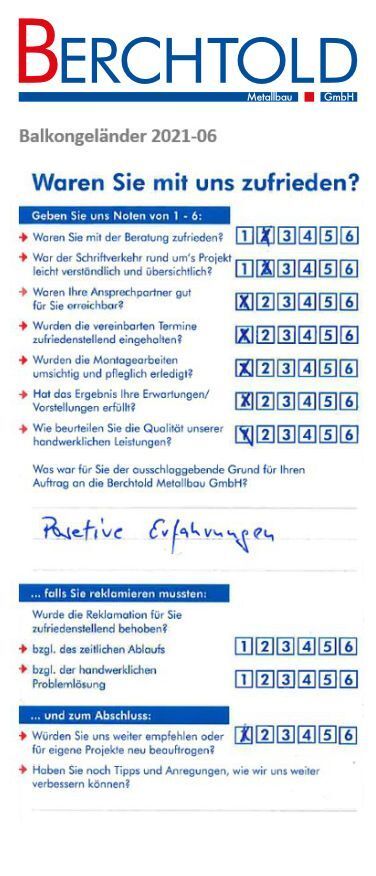 Berchtold Metallbau GmbH