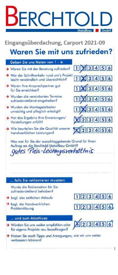 Berchtold Metallbau GmbH