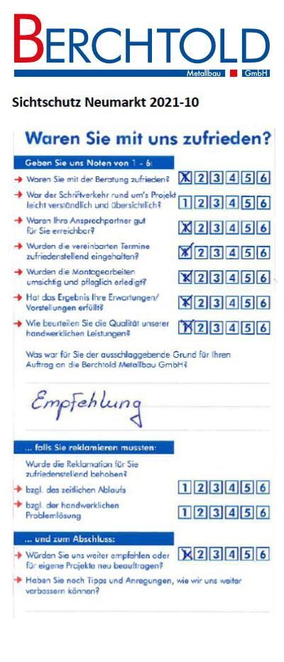 Berchtold Metallbau GmbH