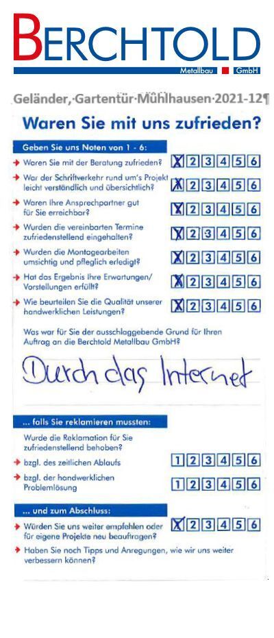 Berchtold Metallbau GmbH