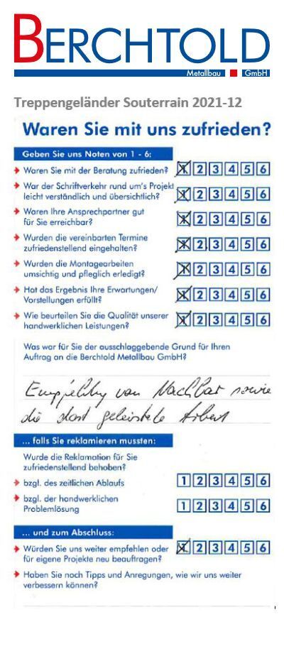 Berchtold Metallbau GmbH