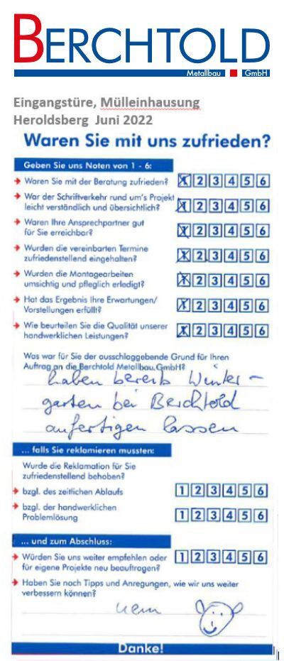 Berchtold Metallbau GmbH