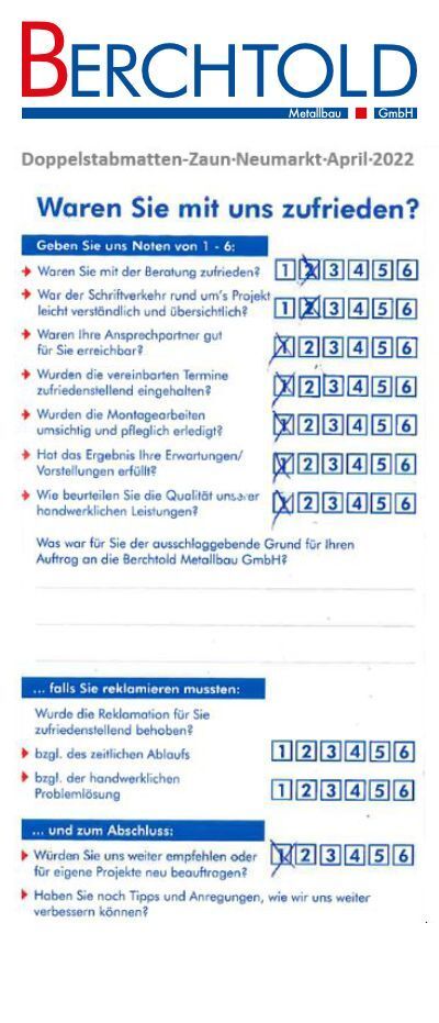 Berchtold Metallbau GmbH