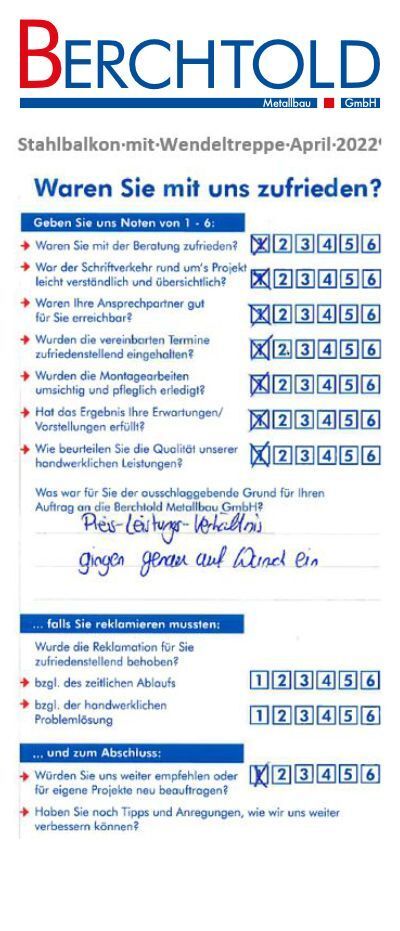 Berchtold Metallbau GmbH