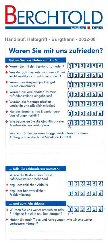 Berchtold Metallbau GmbH