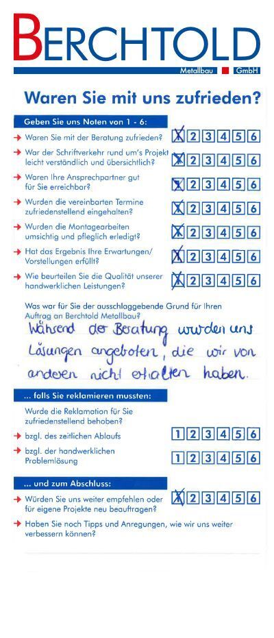 Berchtold Metallbau GmbH