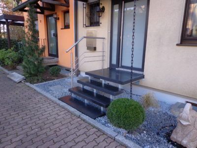 Foto Treppe und Geländer