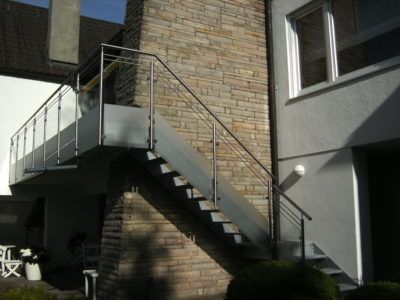 Foto Treppe und Geländer