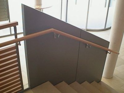 Foto Treppe und Geländer