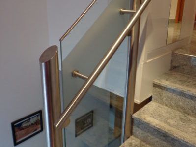 Foto Treppe und Geländer