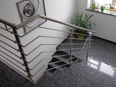 Foto Treppe und Geländer
