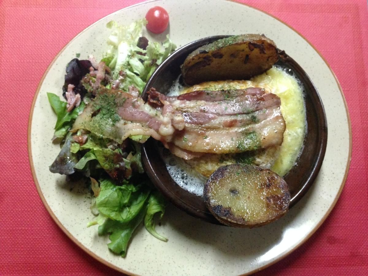 Exemple de plat, la P'tite Gouaille à Toulouse en Haute-Garonne