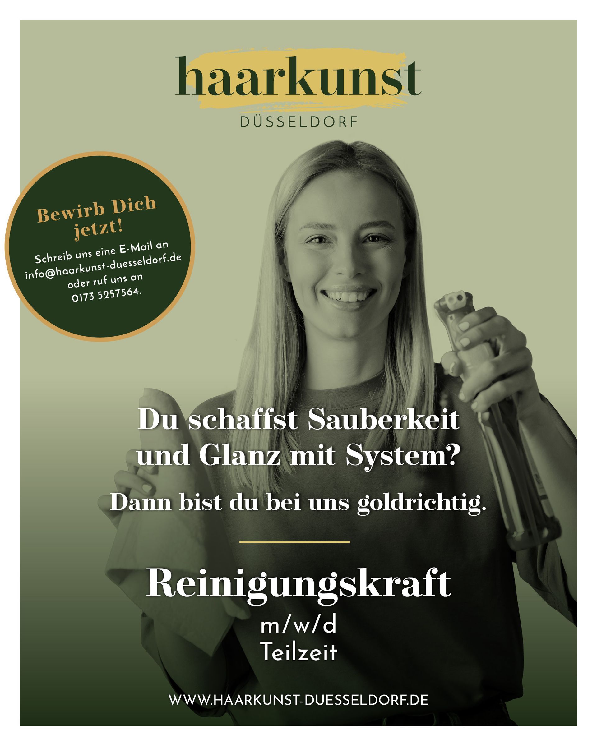 Stellenanzeige Reinigungskraft