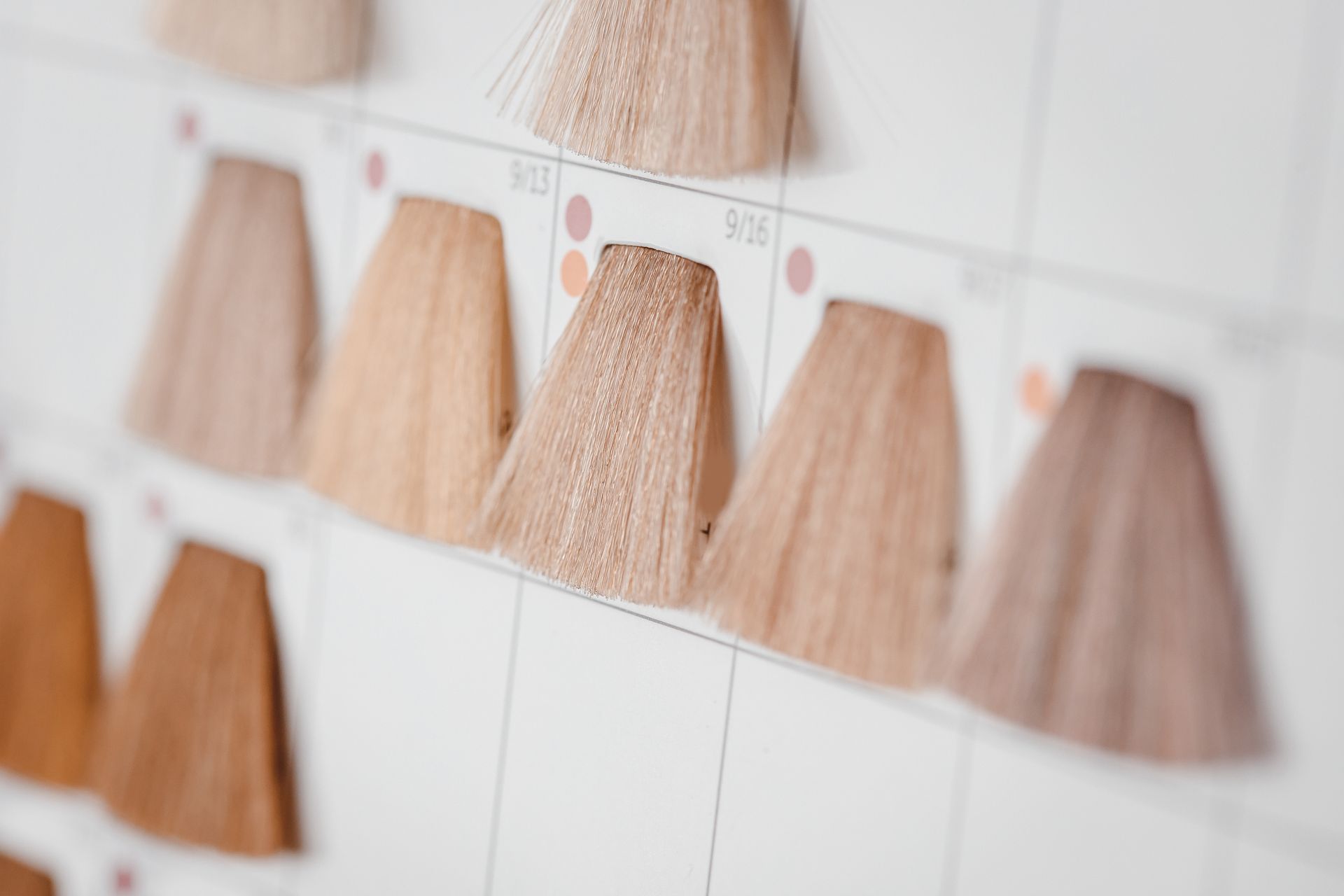 Haar Muster Blondierung