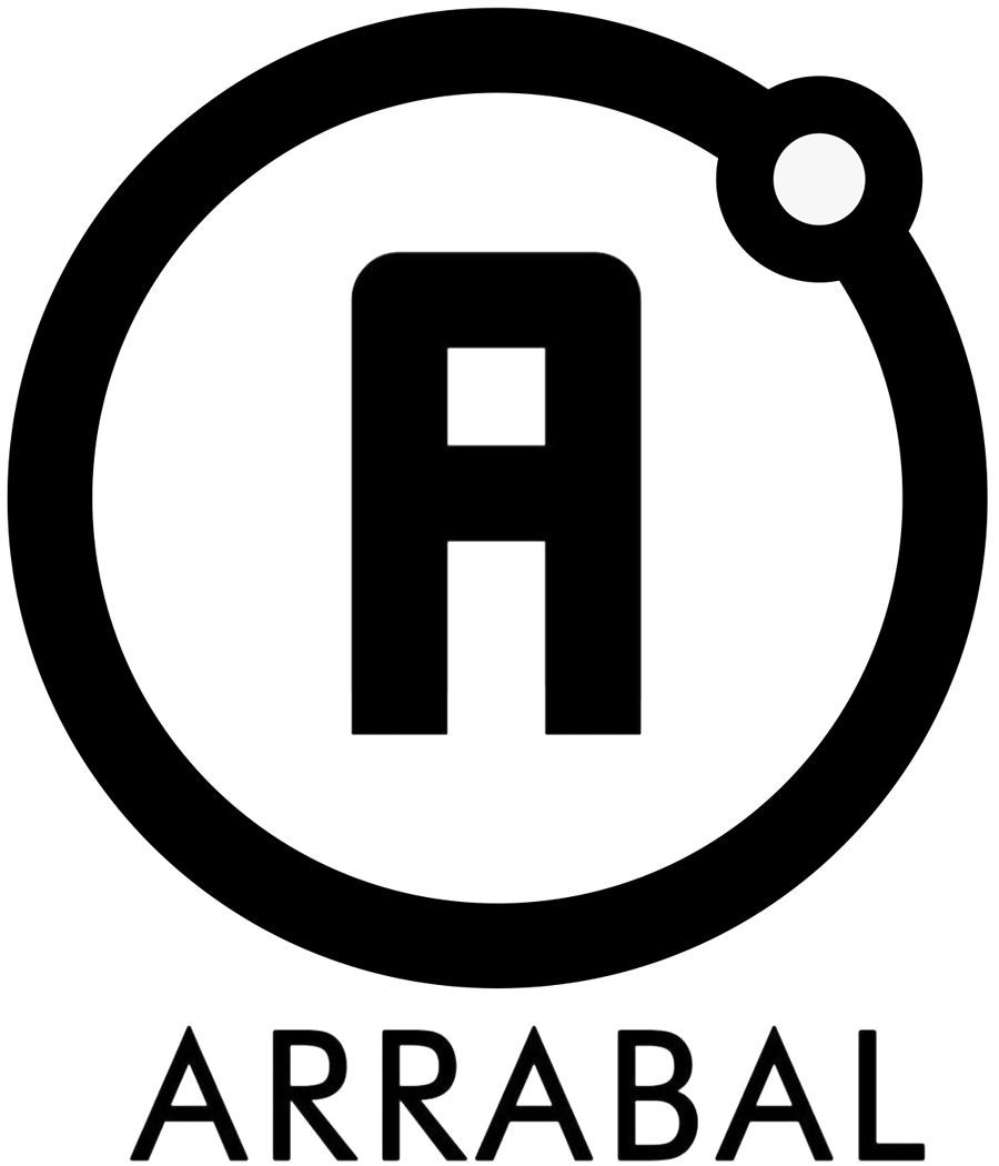 Un logotipo en blanco y negro con la letra a en un círculo.
