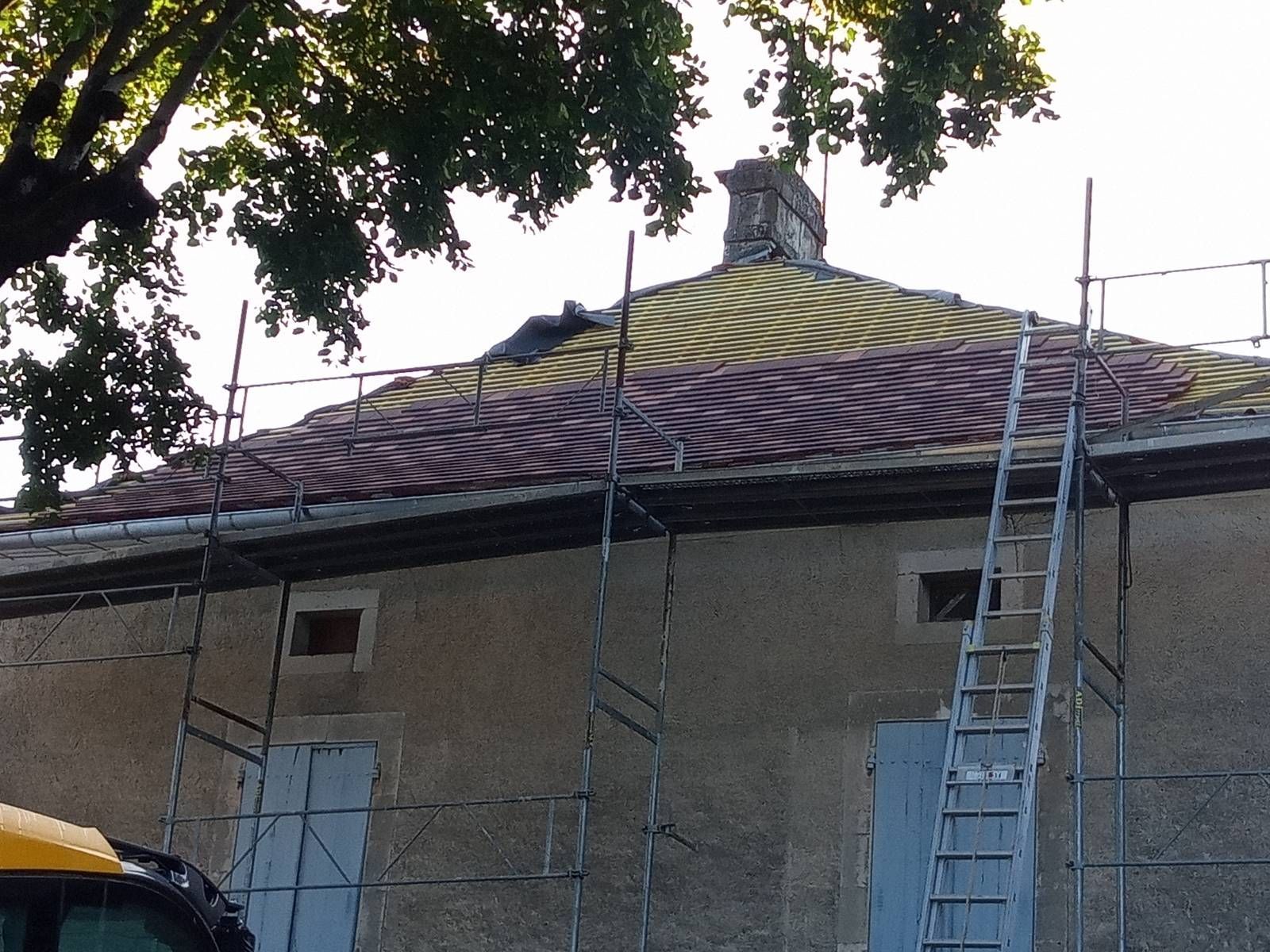 Travaux de couverture