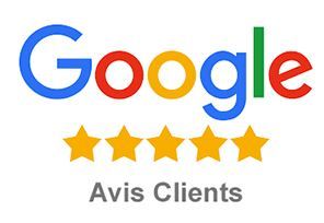 Logo Google avis clients étoiles