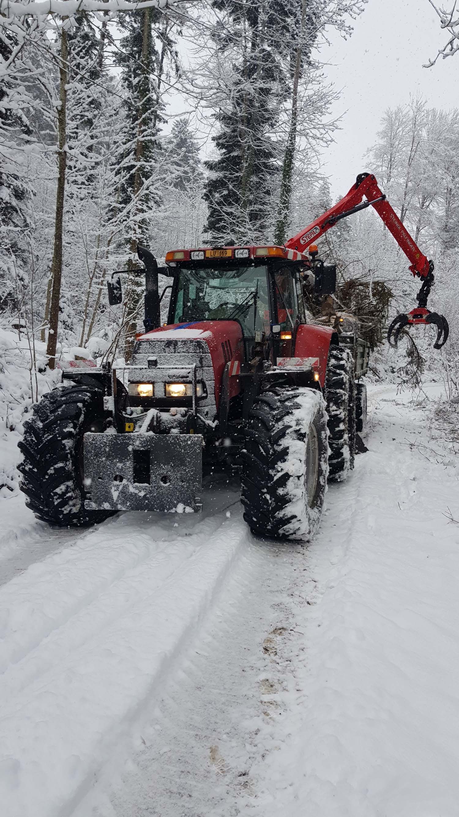 Traktor - Bütler Baggerbetrieb - Ermensee