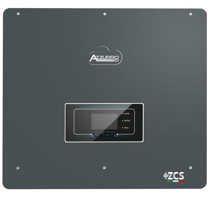 ein Gerät mit einem lcd-Bildschirm und der Aufschrift azzurro